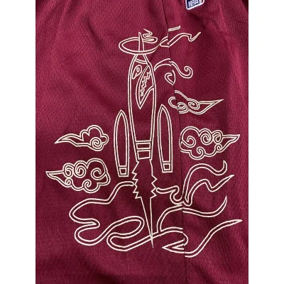 Баскетбольные Шорты Nike Houston Rockets "Red" фото № 5