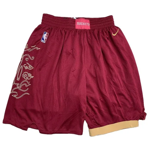 Баскетбольные Шорты Nike Houston Rockets "Red"