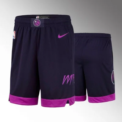 Баскетбольные Шорты Nike Minnesota Timberwolves "Violet" фото № 5 Баскетбольные Шорты Nike Minnesota Timberwolves "Violet" фото № 5