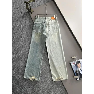 Джинсы Christian Dior Brown Stripe Dior "Blue" фото № 7