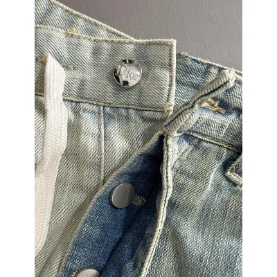 Джинсы Christian Dior Brown Stripe Dior "Blue" фото № 3