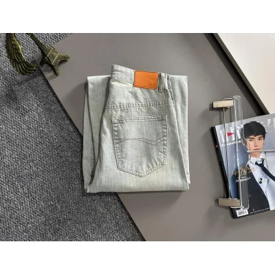 Джинсы Christian Dior Brown Stripe Dior "Blue" фото № 2