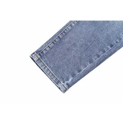 Джинсы Christian Dior With Flower On The Pocket "Blue" фото № 5