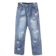 Джинсы Chrome Hearts Butterfly