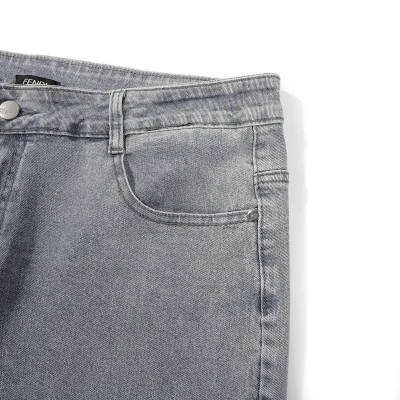 Джинсы Fendi With Look Stripe "Gray" фото № 6