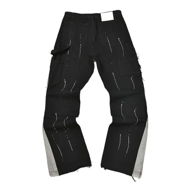 Джинсы Gallery Dept. LA Flare Sweatpants Hybrid "Black" фото № 2