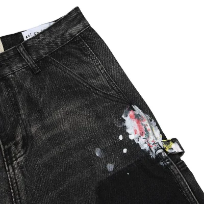 Джинсы Gallery Dept. LA Flare Studded "Black" фото № 5 Джинсы Gallery Dept. LA Flare Studded "Black" фото № 5