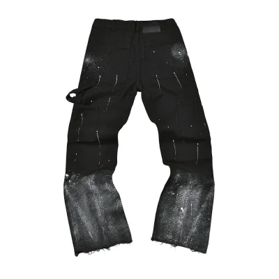 Джинсы Gallery Dept. LA Flare Paint Splatter "Black" фото № 2