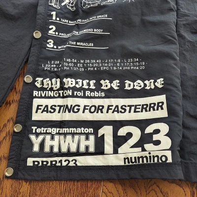 Джоггеры Rrr123 Emergency Prayer "Black" фото № 7