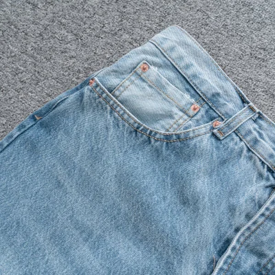 Джинсы Stussy Strauss Emblem "Blue" фото № 5