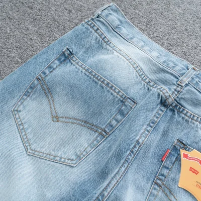 Джинсы Stussy Strauss Emblem "Blue" фото № 7