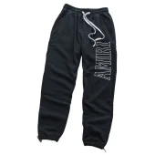 Штаны Amiri With Large Text Logo "Black"