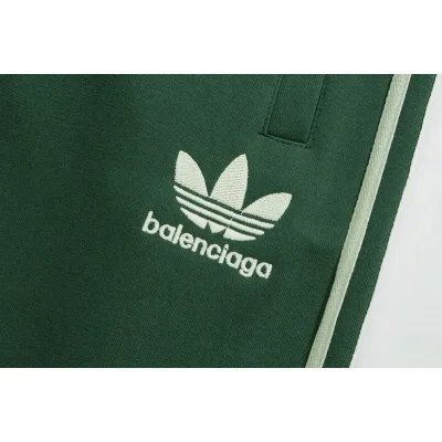 Штаны Balenciaga X Adidas In The Brand Style "Green" фото № 5
