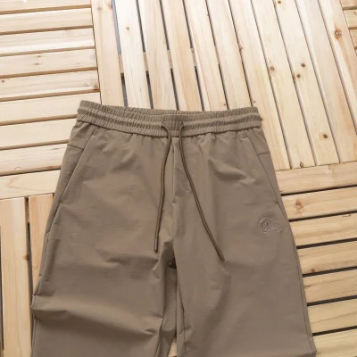 Спортивные Штаны Burberry Small Logo Patched "Beige" фото № 7