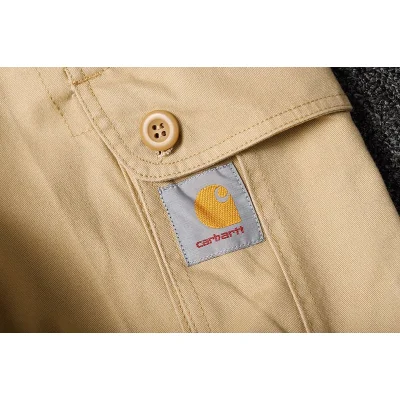 Штаны Carhartt With Logo On Pocket "Beige" фото № 9