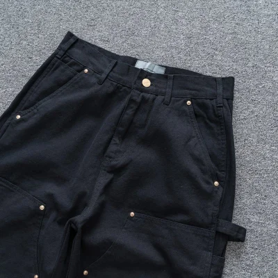 Штаны Carhartt With Beads "Black" фото № 4 Штаны Carhartt With Beads "Black" фото № 4