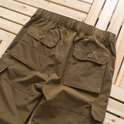 Штаны Carhartt Solid Colors 2 In 1 "Brown" фото № 7