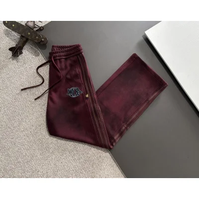 Штаны Christian Dior Frontside Black Logo Dior "Red" фото № 6