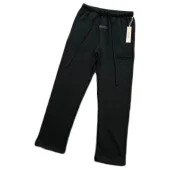 Спортивные штаны Fear of God Front Rectangle Patch With Logo "Black"