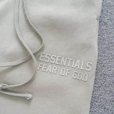 Штаны Fear Of God With Straight Bottom And Logo "Gray" фото № 3