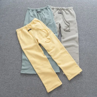 Штаны Fear Of God With Straight Bottom And Logo "Gray" фото № 7