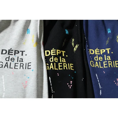 Штаны Gallery Dept Drops Of Paint "Black" фото № 3