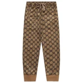 Штаны Gucci The Print Of The Connected Logo Is The Letter G "Brown"