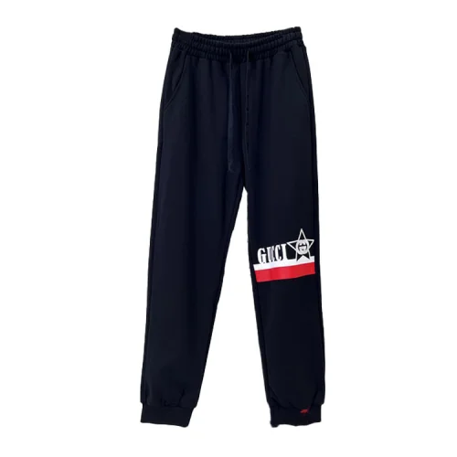 Штаны Gucci Logo In The Star "Black"