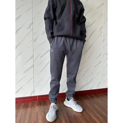 Спортивные штаны Lacoste Plain With Small Front Logo "Gray" фото № 4 Спортивные штаны Lacoste Plain With Small Front Logo "Gray" фото № 4