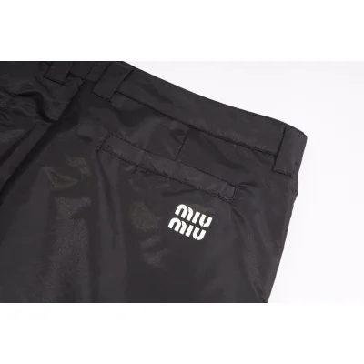 Штаны Miu Miu Expanded Pockets "Black" фото № 3