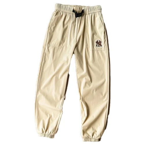 Штаны MLB With Clasp And Logo "Beige"