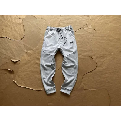 Штаны Nike With Black Emblem "Gray/White" фото № 2