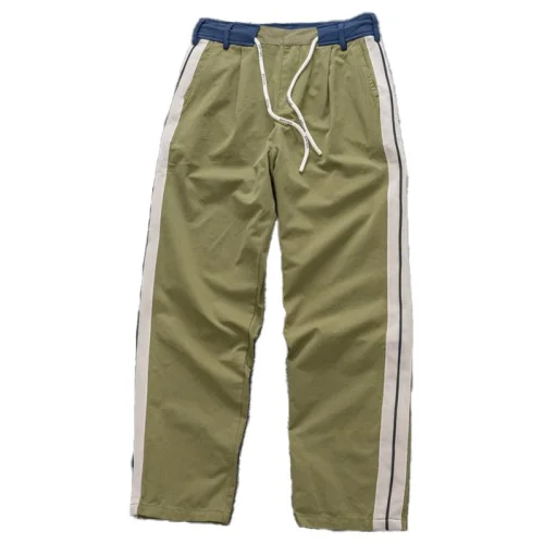 Штаны Palm Angels With Stripes On Shoelaces "Khaki"