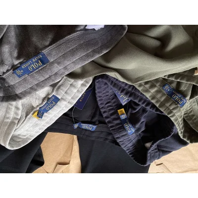 Штаны Polo Ralf Lauren Pocket Small Logo "Green" фото № 4