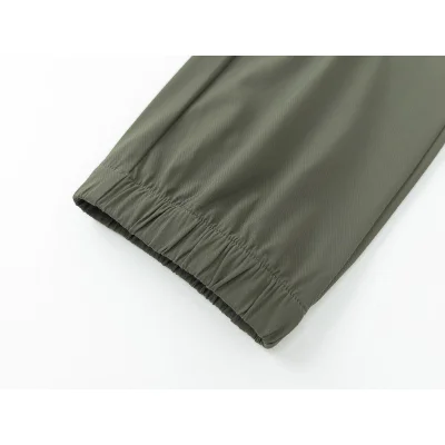 Штаны Prada With Triangular Insert Logo "Khaki" фото № 4