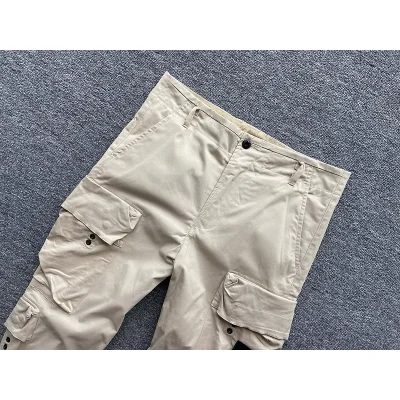 Штаны Stone Island With Patch On Pocket "Cream" фото № 2