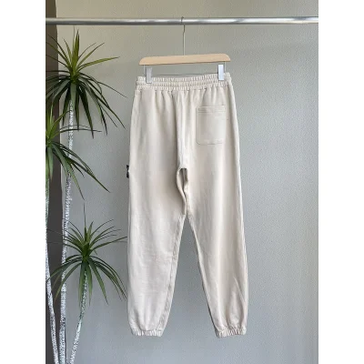 Штаны Stone Island With Logo Patch "White" фото № 3