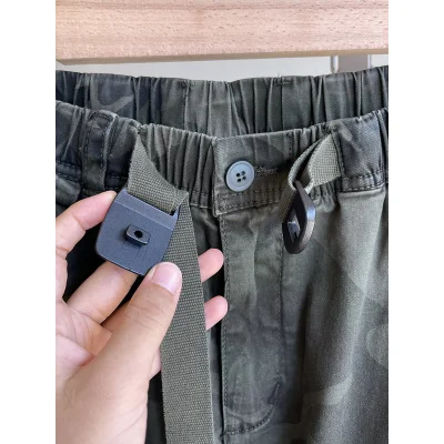 Штаны Stone Island Camouflage Style "Green/Gray" фото № 2