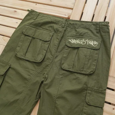 Штаны Stussy With The Inscription Of The Logo "Green" фото № 3