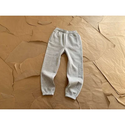 Спортивные штаны Stussy Vertical Wide Inscription "Gray" фото № 6