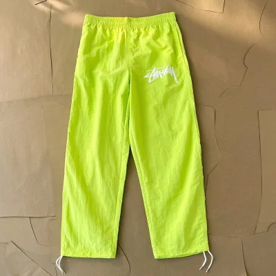 Штаны Stussy X Nike Ties "Green" фото № 2