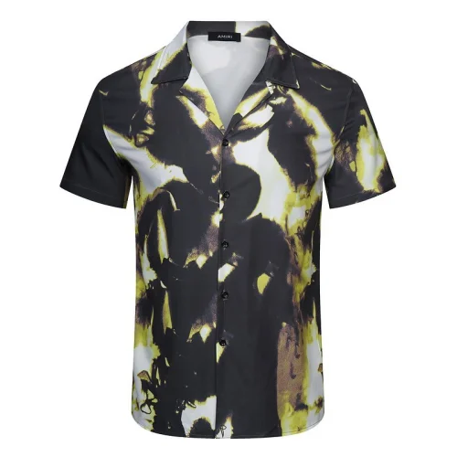 Рубашка Amiri Print Colored Spots "Green"