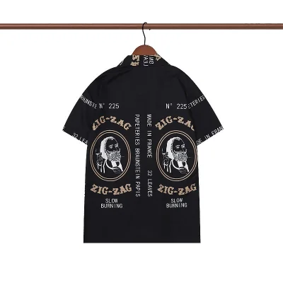 Рубашка Amiri Print Man Inside Circle "Black" фото № 2