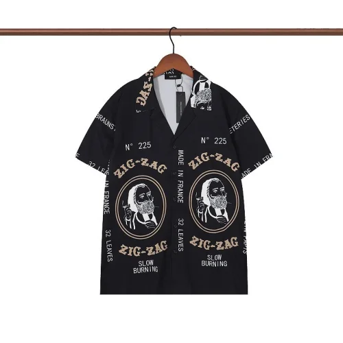 Рубашка Amiri Print Man Inside Circle "Black"