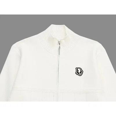 Бомбер Christian Dior Frontside Mini Logo Black Outline "White" фото № 2