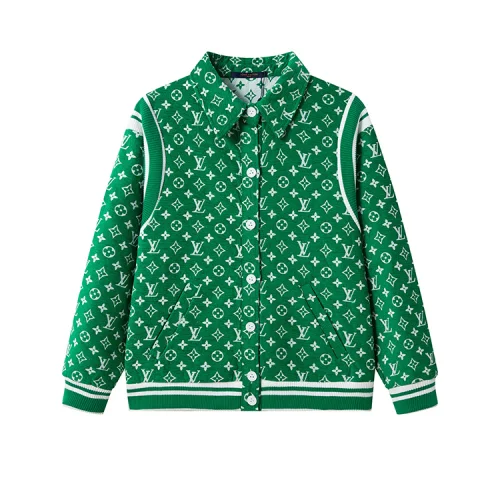 Бомбер Louis Vuitton With A Sharp Collar "Green"