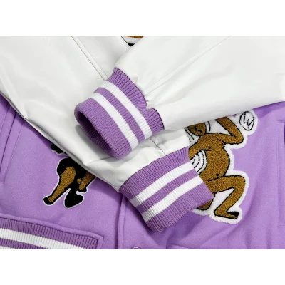 Бомбер Louis Vuitton Frog With A Hammer "Purple" фото № 2