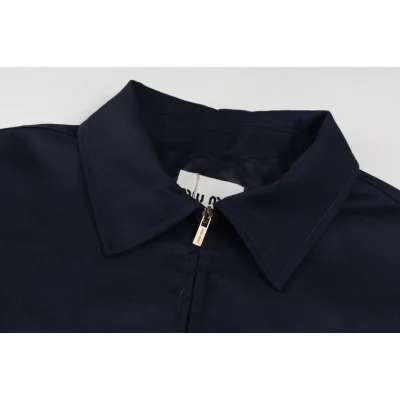 Бомбер Miu Miu Two Front Pockets "Black" фото № 7