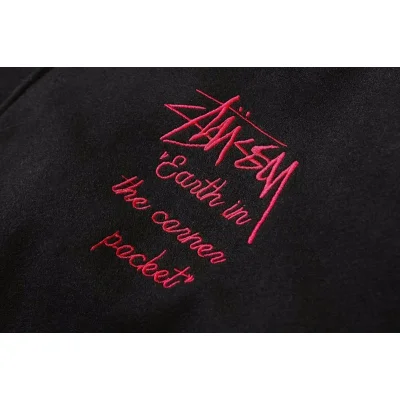 Бомбер Stussy Planet "Black" фото № 2