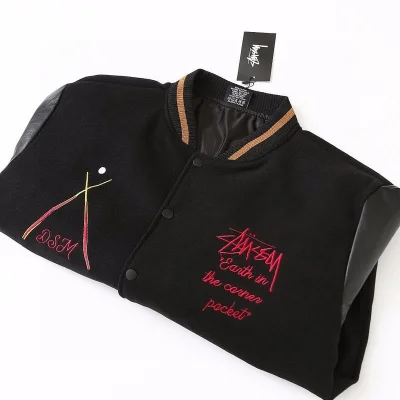 Бомбер Stussy Planet "Black" фото № 6